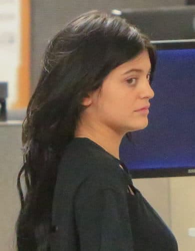 Kylie Jenner at the airport