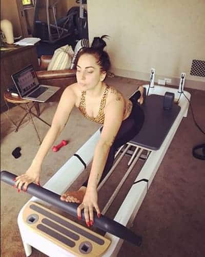 Lady Gaga is a gym equipment junkie