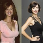 Did Catherine Bell get breast implants?