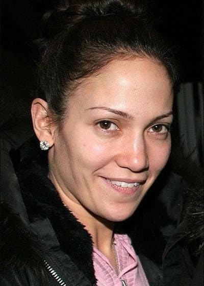 Top 15 Jennifer Lopez No Makeup Photos of ALL Time