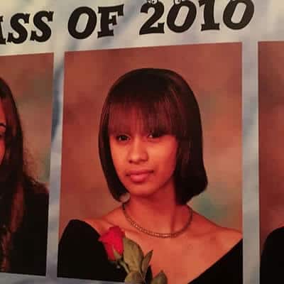 Cardi B at the class of 2010