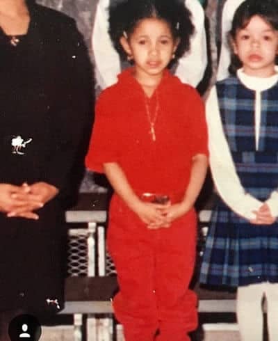 Cardi B had an early faith with God