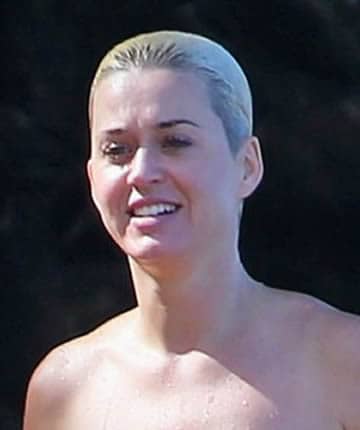 Katy Perry at the beach