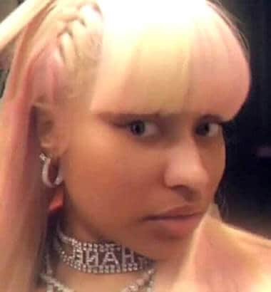 Nicki Minaj before the show