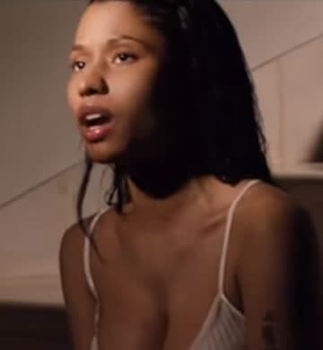 Nicki Minaj unnoticed scene
