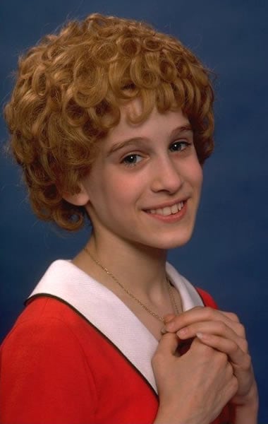 Sarah Jessica Parker performed on Broadway Muscial - Annie