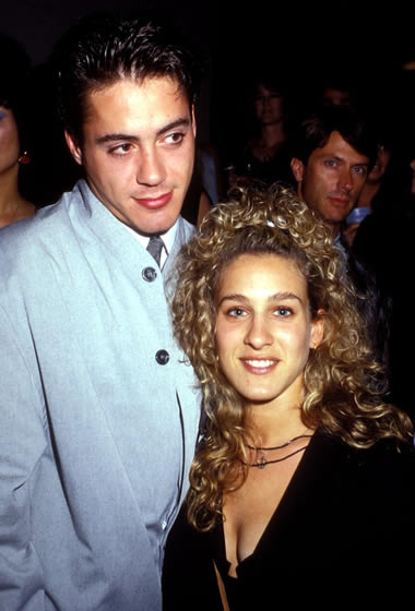 Sarah Jessica Parker with Robert Downey Jr