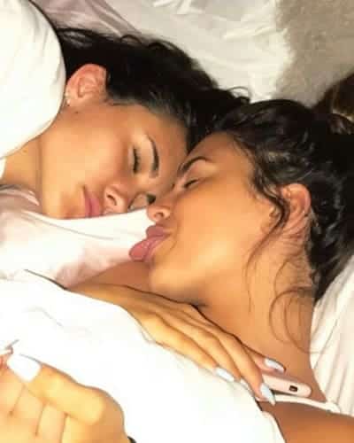Madison Beer sleeping with girlfriend