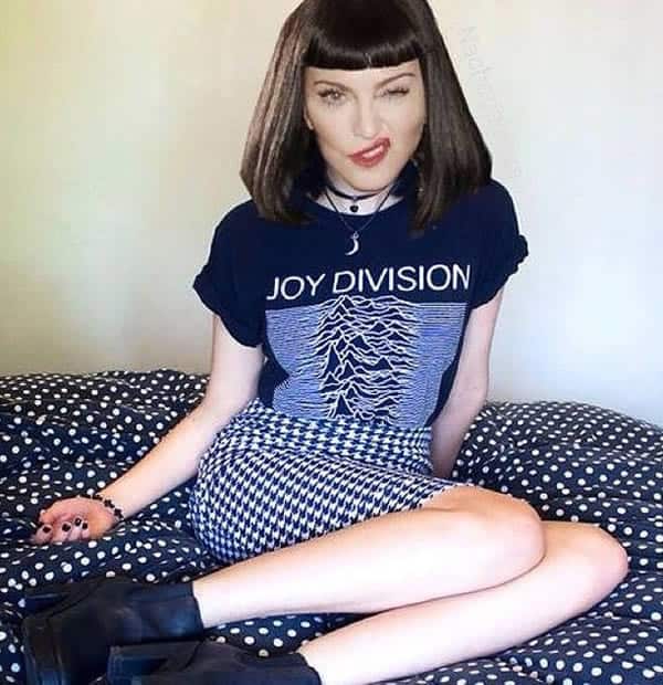 Madonna photoshopped her head onto another woman's body