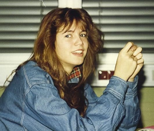 Heidi Klum looked awkward as a teenager