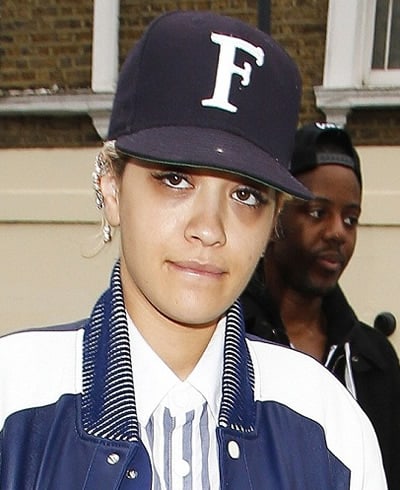 Rita Ora has dark circles under her eye bags