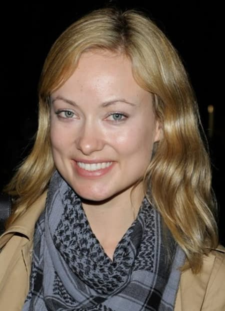 Olivia Wilde with blonde hair